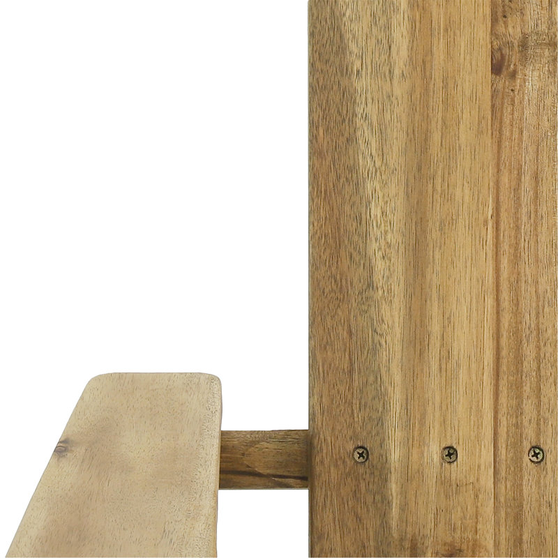 Chaise pliable polyvalente pour le plaisir et la commodité à l'extérieur, Naturel