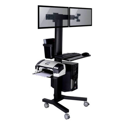 Claudette Symple Stuff Multi-Screen Floor Stand Mount