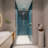 Universal Pivot Shower Door For Bathroom