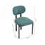 Ensemble de 2 chaises de salle à manger modernes rembourrées Boucle-435538812