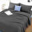 Boho Stripe Floral Microfiber Bed Sheet Set - Wrinkle & Fade Resistant Sheets with Deep Pocket & Pillowcases - Colorful Bohemian Print-115840930-115840931