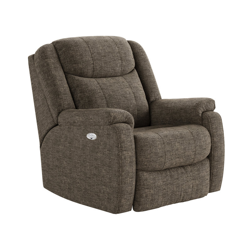 Fauteuil inclinable mural Hercules, Velours brun foncé