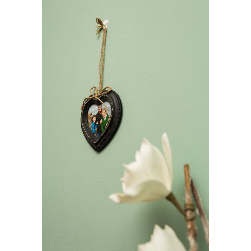 Cockerham Glass Novelty Single Picture Frame, Black