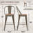 High Back Metal Counter And Bar Stools-169690832-176063633