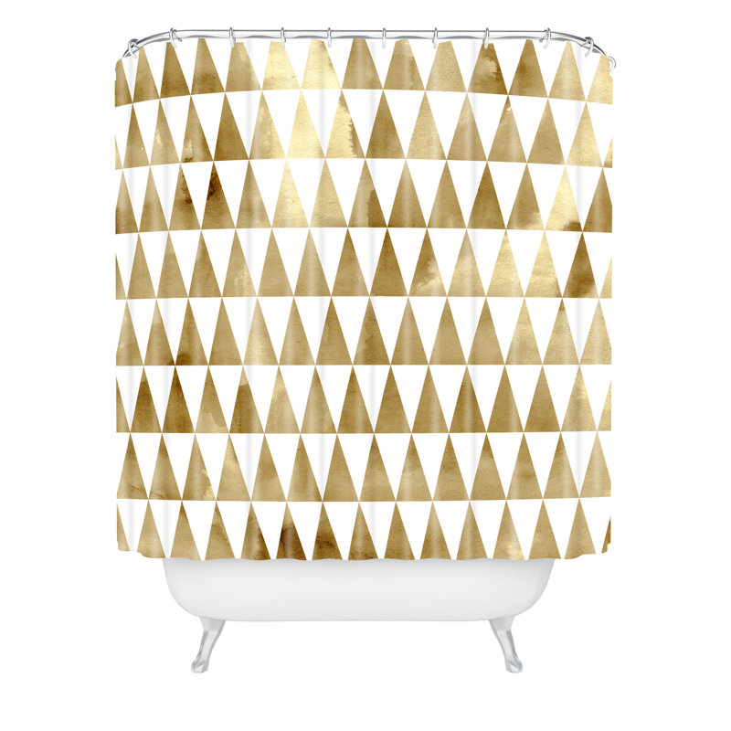 Geometric Shower Curtain