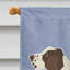 « english springer épagneul welcome 40 x 28 po ». 2 côtés en polyester drapeau maison