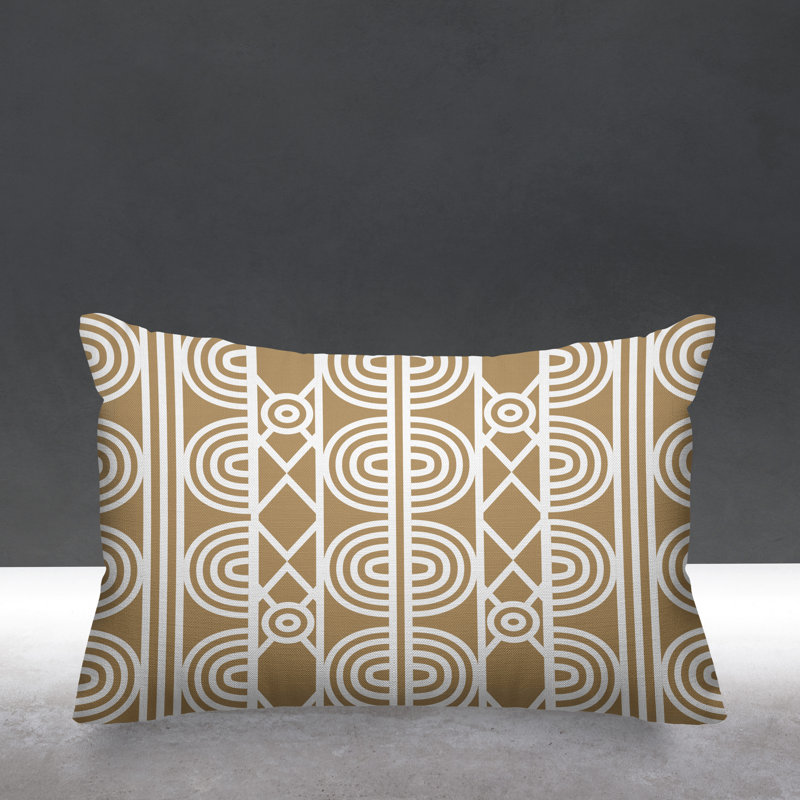 Housse et insert de coussin extérieur Isabis, Beige