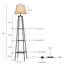 Mier 65" Tray Table Floor Lamp-941019900