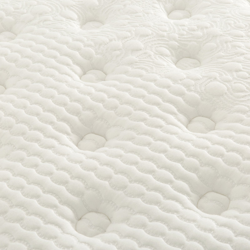 Matelas hybride moelleux de 16 po, mousse à mémoire de forme gélifiée Euro et matelas à ressorts ensachés, technologie de refroidissement, transfert à faible mouvement