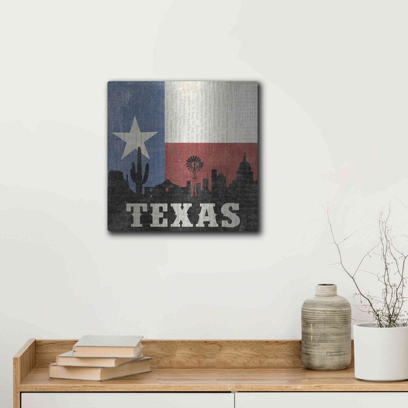 «Texas» par Moira Hershey, H 12 po x l 12 po