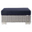 Ensemble 2 pièces de fauteuil d'extérieur en rotin et osier Conway-266843014