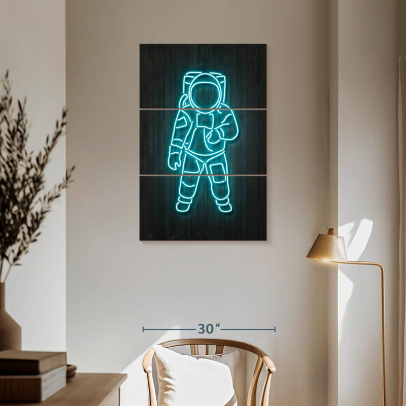 Oberle Astronaut, 57" H x 36" W