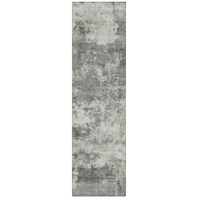 Machine Washable Indoor/Outdoor Earleville ACN2366 Abstract Rug