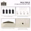 Pavillon de jardin avec moustiquaire de 13 pi x 13 pi Outsunny