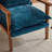 Masson Chenille Accent Chair Armchair With Pillow-1185751585