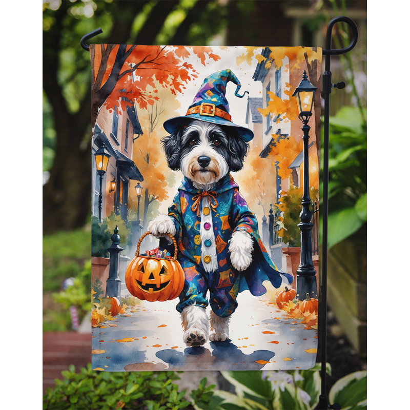Drapeau du jardin Mastiff, Bernedoodle
