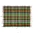 Plaid Woven Cotton Throw With Pattern And Fringe