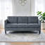 Causeuse en velours côtelé l 67 po Brooklington avec coussin de siège et coussin de dossier compact-123045553