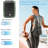 Portable Waist Fan with Digital Display 3 Speeds USB Rechargeable Clip On Fan-99274478