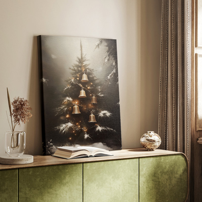 Art des Fêtes de Noël - série 2-CLV - galerie Cavas sur mesure, H 12 po x l 8 po