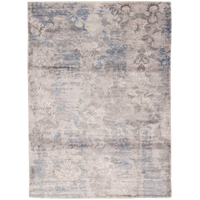 Schroder Viscose Floral Indoor Rug
