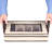 Flatware Storage Case - Durable 5 Compartment Silverware Storage Container Box With Removable Lid And Easy To Carry Handles-1116294954