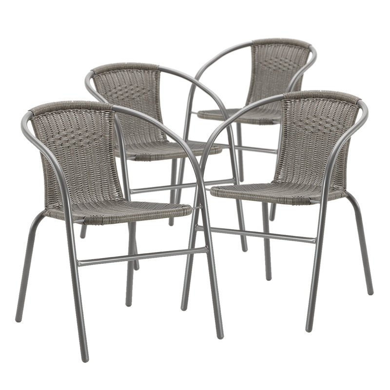 Fauteuil de terrasse empilable