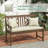 Versatile Patio Cushion Set With Weatherproof Fabric - Includes Bench Cushion & 2 Pillow Covers For Garden And Porch Furniture-746785752-746785753