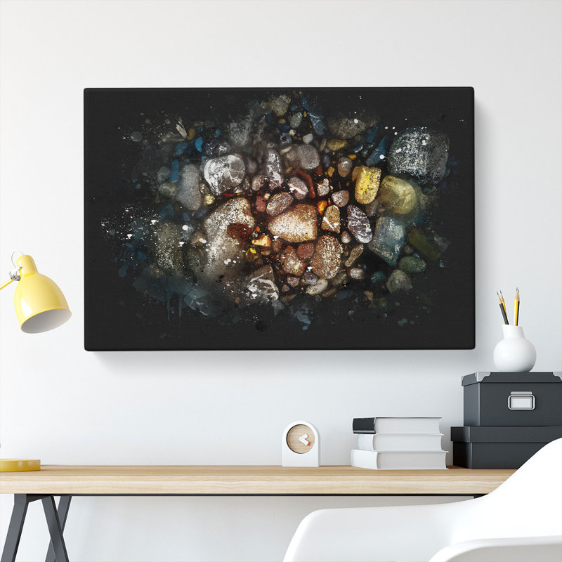 Rocks - Wrapped Canvas, 35cm H x 50cm W x 3cm D