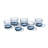 Stackables Blue Drinkware, Set of 12-115678258