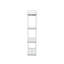 Godric 60cm W Stainless Steel Etagere Bookcase-1270430635