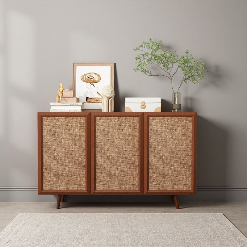 Buffet décoratif avec portes et tablettes