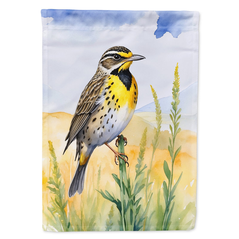Drapeau de jardin, Nebraska Western Meadowlark