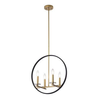 Jerome 4 - Light Geometric Chandelier