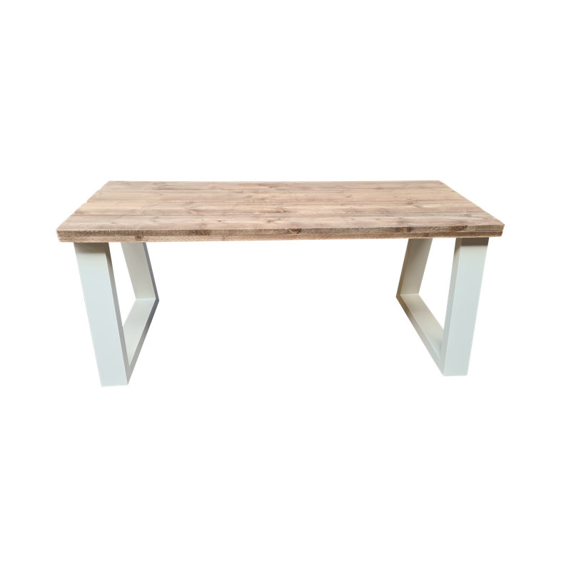 Eastview Dining Table, White, H78 x L180 x W90cm