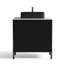 Nivaeh 30" Single Bathroom Vanity with Engineered Stone Top-2081553427