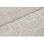 Wool Geometric Area Rug in Light Gray