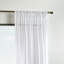 Paire de rideaux transparents avec passe-tringle Glacier-45372690-45372687