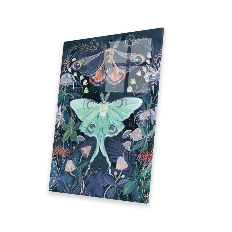 " Luna Moths " by Clara McAllister