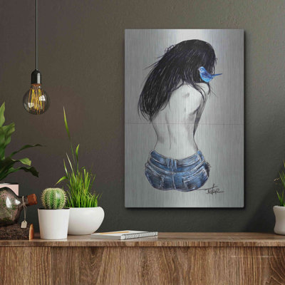 «Glory and Hope» par Loui Jover, art mural en métal