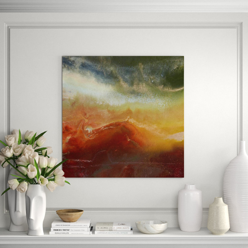 Soothing Sentiment Painting by Blakely Bering, Outdoor, 40" H x 40" W x 1.5" D