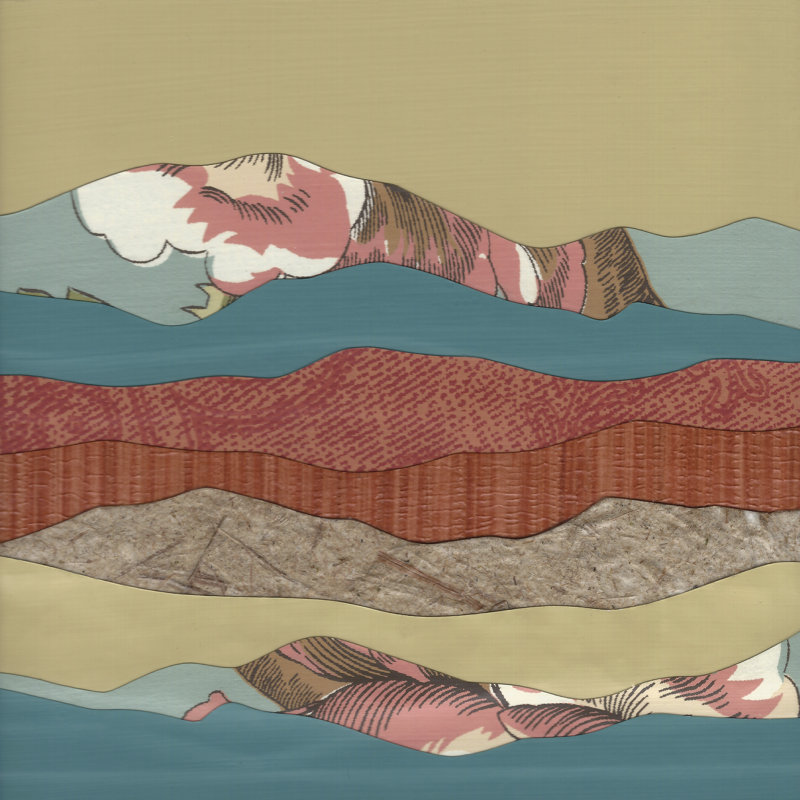Mountain Series #134 by Lorelle Rau - Wrapped Canvas Painting, 30cm H x 30cm W
