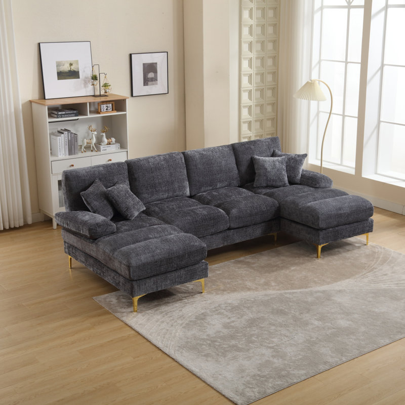 Canapé modulaire Modern, Gris chenille