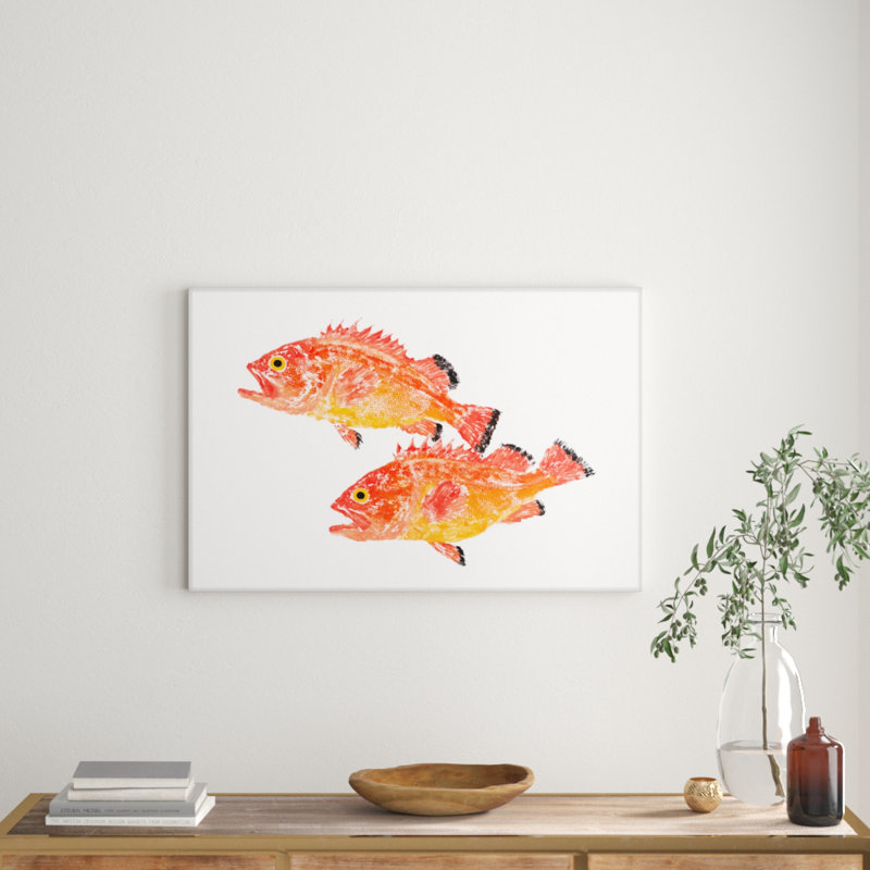 Single Picture Frame Painting, 61cm H x 91cm W x 3.81cm D