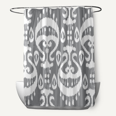 Rideau de douche simple Melchior Ikat