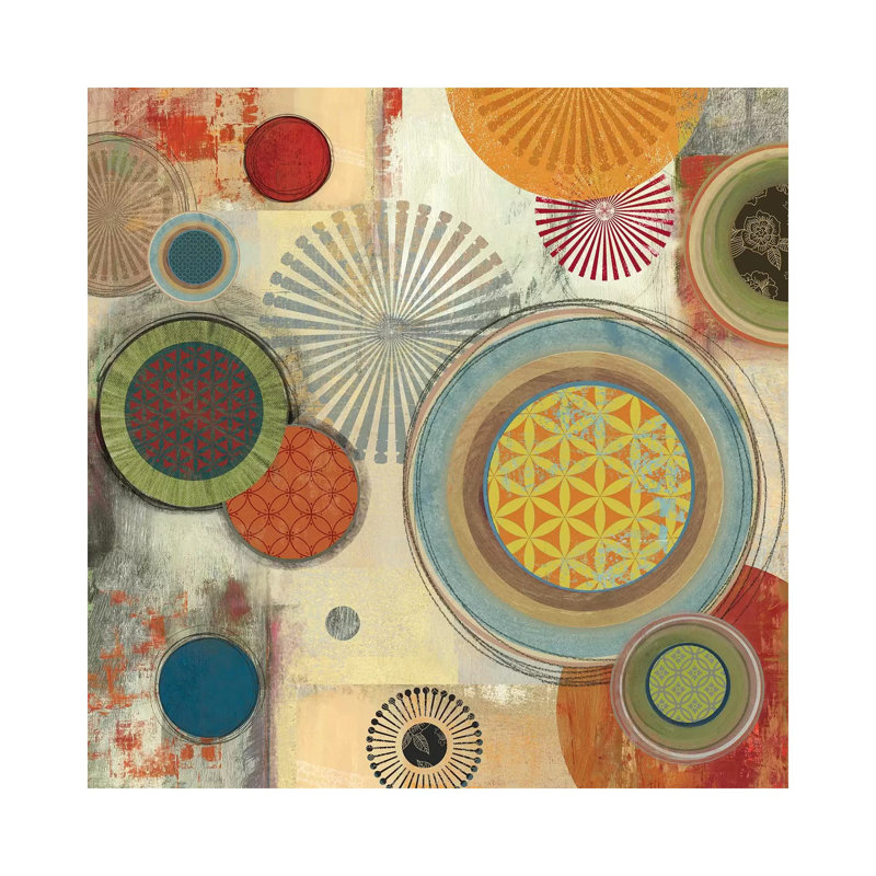 Motions II by Tom Reeves - Wrapped Canvas Painting, 93.98 cm H x 93.98 cm W x 1.91 cm D