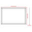 Miroir de salle de bain 60 po x 40 po-280972700-530018037