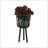 S/3 BAMBOO PLANTERS 11/13/15", BLACK