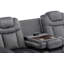 Chenille Reclining Sofa-1314371089