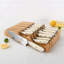 Nanfang Brothers Damascus Steel Knife Block Set